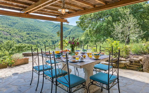 Casale Mollina 6+2: Mobilia, Tavolo, Sedia, Mobili Da Esterno, Cucina & Sala Da Pranzo Tavolo, Tavolo Esterno, Ricorrere, Eco Hotel, Ristorante, Sala Da Pranzo