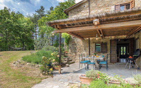 Casale Mollina 6+2: Legna, Villetta, Porta, Casa, Mobilia, Casa, Backyard, Agriturismo, Sedia, Giardino
