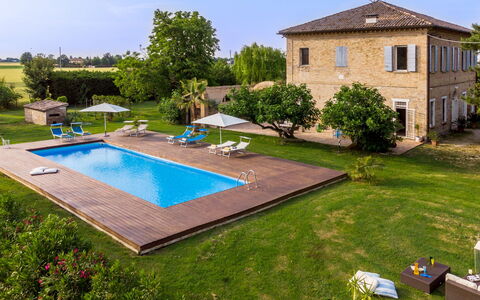 Villa Rustica 8: Piscina, Estate, Ricorrere, Agriturismo, Prato, Giardino, Hacienda, Landscaping, Villa, Eco Hotel