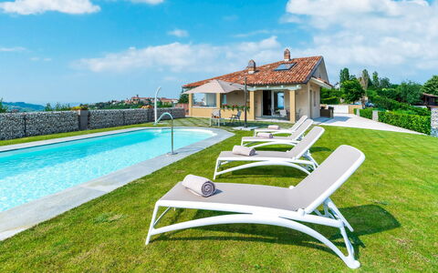 Tramonto Albese 4: Blu, Piscina, Ricorrere, Casa, Estate, Eco Hotel, Villa, Agriturismo, Hacienda, Mobili Da Esterno