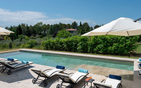 Terra di Siena 14: Mobili Da Esterno, Mobilia, Piscina, Ombrello, Lettino, Sedia, Shade, Materiale Composito, Tavolo Esterno, Ricorrere