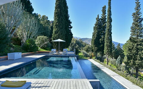 Villa Armonia 8: Blu, Piscina, Sempreverde, Landscaping, Giochi D'Acqua, Larice, Pine Famiglia