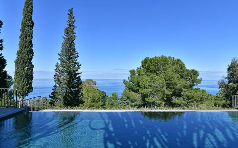 Villa Armonia 8: Blu, Piscina, Sempreverde, Tropici, Larice, Pine Famiglia