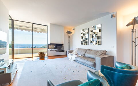 Villa degli Ulivi 8: Mobilia, Interior Design, Pavimentazione, Pavimento, Divano, Soffitto, Soggiorno, Camera, Appartamento, Casa