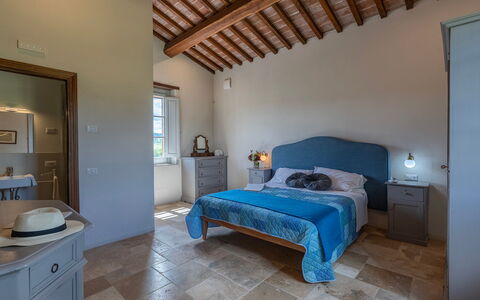 Le Colombelline 12: Mobilia, Interior Design, Parete, Pavimentazione, Pavimento, Soffitto, Camera Da Letto, Letto, Camera, Casa