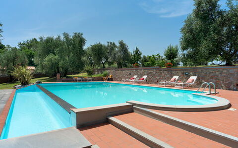 Villa Irene 6: Piscina, Ricorrere, Hacienda, Eco Hotel, Estate, Terme, Giochi D'Acqua, Villa, Hotel, Mobili Da Esterno