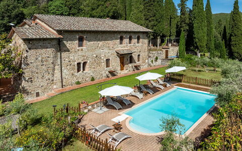 Podere Montioni 6+2: Ricorrere, Piscina, Eco Hotel, Villa, Hacienda, Terme, Hotel