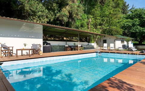Villa Manganelli 12: Piscina, Mobili Da Esterno, Ricorrere, Shade, Tempo Libero, Lettino, Eco Hotel, Hotel, Deck, Sedia A Sdraio