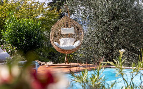 Villa Adisa 8: Mobilia, Mobili Da Esterno, Sedia, Giardino, Di Vimini, Shade, Backyard, Terrazza, Materiali Naturali, Eco Hotel