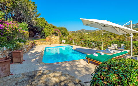 Villa Stella 6: Blu, Piscina, Ricorrere, Eco Hotel, Tempo Libero, Landscaping, Giardino, Ombrello, Estate, Villa
