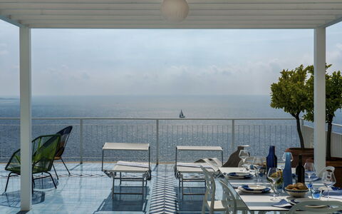 Villa Ponti 6: Mobilia, Mobili Da Esterno, Sedia, Tavolo, Mare, Tavolo Esterno, Oceano, Shade, Ricorrere, Balcone
