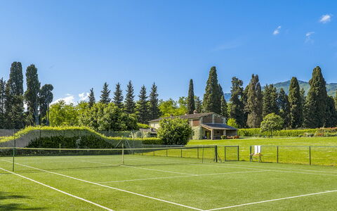 La Mandolata 12: Albero, Erba, Campo Da Tennis, Tennis, Racchetta Sport, Lotto, Prato