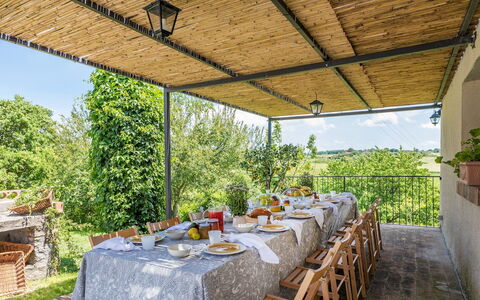 Villa a Casa di Giovanni 12: Mobilia, Lotto, Giardino, Sedia, Shade, Backyard, Eco Hotel, Mobili Da Esterno, Cortile, Landscaping