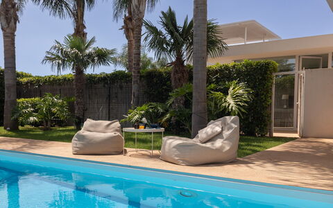 Villa Carrubo 4: Piscina, Ricorrere, Tempo Libero, Eco Hotel, Mobili Da Esterno, Shade, Vacanza, Landscaping