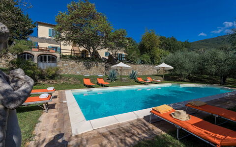 Casa Pippin 8: Piscina, Ricorrere, Eco Hotel, Estate, Hacienda, Catena Montuosa, Tempo Libero, Giardino, Backyard, Villa