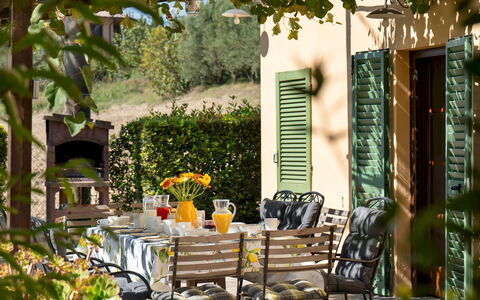 Casa da Sogno 12: Mobilia, Mobili Da Esterno, Verde, Sedia, Tavolo, Tavolo Esterno, Giardino, Cucina & Sala Da Pranzo Tavolo, Shade