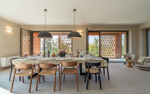 Cascina Buzio 12: Mobilia, Interior Design, Sedia, Tavolo, Pavimentazione, Legna, Cucina & Sala Da Pranzo Tavolo, Sala Da Pranzo, Pavimento, Soffitto