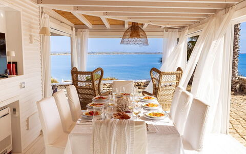 Baia L'Aura 8: Mobilia, Tavolo, Sedia, Ricorrere, Mare, Mobili Da Esterno, Biancheria, Oceano, Eco Hotel, Costa
