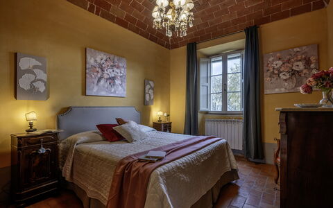 Il Castellare 14: Parete, Interior Design, Mobilia, Camera, Casa, Biancheria, Cornice, Soffitto, Camera Da Letto, Appartamento