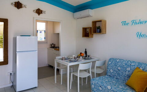 Casetta del Pescatore 4: Mobilia, Sedia, Casa, Cucina & Sala Da Pranzo Tavolo, Color Legno, Pianta Della Casa, Dipingere, Mobili Da Esterno, Balcone, Tavolino Da Caffè