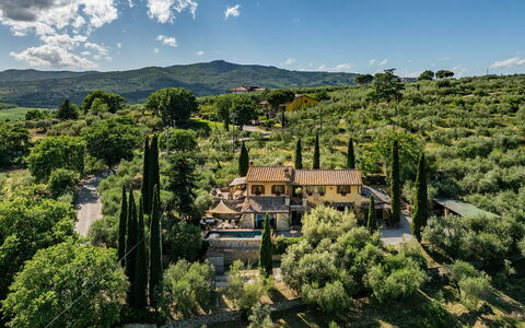 Colle Calzolaro 8: Arbusto, Paesaggio, Estate, Landscaping, Chaparral, Paesino Di Montagna, Villa