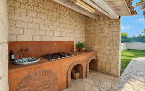 Villa Franca: Pavimentazione, Brick, Pavimento, Piastrella, Cucina, Muratura, Color Legno, Design, Flagstone