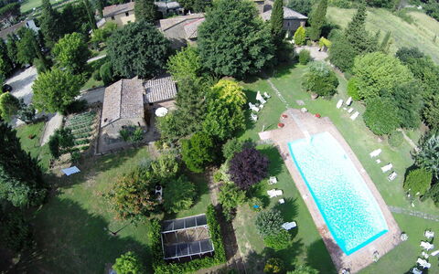 San Pietro: Fotografia Aerea, Visione Globale, Proprietà, Urban Design, Zona Residenziale, Estate, Paesaggio, Immobiliare, Architettura, Costruzione