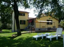 I giardini sempre verdi con querce 