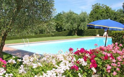 Rielli: Piscina, Proprietà, Fiore, Giardino, Pianta, Botanica, Albero, Primavera, Tempo Libero, Immobiliare