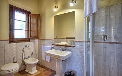 Fornacino: Specchio, Rubinetto, Idraulico Fixture, Lavello, Proprietà, Lavandino Del Bagno, Bagno, Viola, Interior Design, Legna