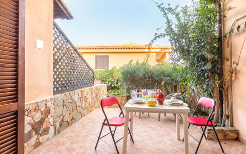 Golfo di Marinella 300: Mobilia, Mobili Da Esterno, Sedia, Tavolo Esterno, Shade, Cucina & Sala Da Pranzo Tavolo, Terrazza, Color Legno, Balcone, Backyard