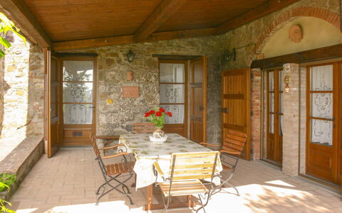 Country House Il Galleto: Casa, Arbusto, Area Rurale, Villetta, Estate, Villaggio, Agriturismo, Giardino, Landscaping