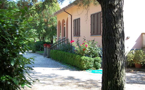 Casa Grion: Pianta, Costruzione, Finestra, Azzurro, Manto Stradale, Casa, Vegetazione, Albero, Porta, Quartiere