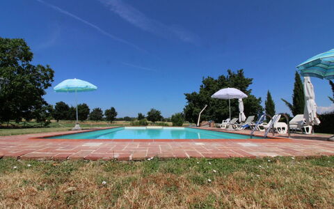Il Viaggiolo: Cielo, Pianta, Piscina, Nube, Albero, Acqua, Costruzione, Shade, Arecales, Lotto