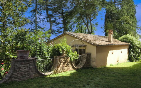 Villa Verniana: Villetta, Casa, Backyard, Giardino, Shade, Estate, Landscaping, Agriturismo, Cortile, Edifici Giardino