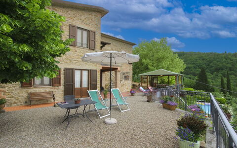 Agriturismo Arcobaleno: Mobilia, Mobili Da Esterno, Sedia, Villetta, Giardino, Cortile, Ombrello, Agriturismo, Tavolo Esterno, Landscaping