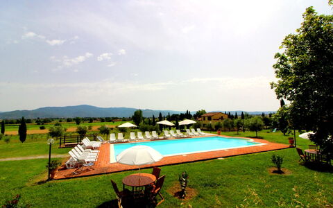 Podere Marcigliano: Cielo, Pianta, Nube, Piscina, Paesaggio Naturale, Albero, Shade, Lotto, Tempo Libero, Erba