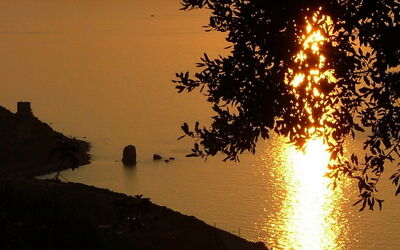 TRAMONTO DAL TERRAZZO