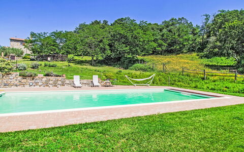 Casalini: Paesaggio, Giardino, Piscina, Agriturismo, Prato, Landscaping, Estate, Piantagione, Hacienda, Cortile