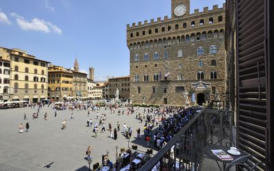 Vista dal balcone