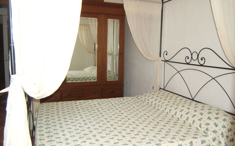 Villa Giulia Follonica: Camera Da Letto, Letto, Camera, Proprietà, Mobilia, Materasso, Lenzuolo, Telaio Del Letto, Bedding, Letto A Baldacchino