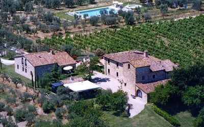 Veduta dell'Agriturismo La Papessa