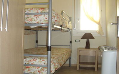 Camera con letto a castello