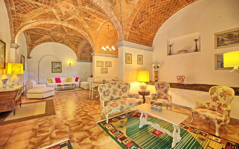 Villa Campogialli: Camera, Proprietà, Interior Design, Costruzione, Mobilia, Architettura, Immobiliare, Soggiorno, Soffitto, Casa