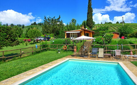 Casa Ovile: Nube, Acqua, Cielo, Pianta, Piscina, Verde, Blu, Azzurro, Albero, Erba