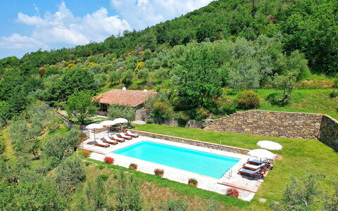 Villa Noceta: Piscina, Proprietà, Paesaggio Naturale, Casa, Area Rurale, Paesaggio, Costruzione, Villa, Tempo Libero, Vacanza