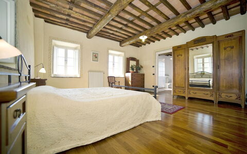 Teto: Camera Da Letto, Camera, Proprietà, Mobilia, Soffitto, Letto, Pavimento In Legno, Interior Design, Pavimento, Costruzione