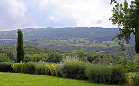 Villa Lorian: Paesaggio Naturale, Natura, Verde, Highland, Vegetazione, Cielo, Ambiente Naturale, Albero, Collina, Erba